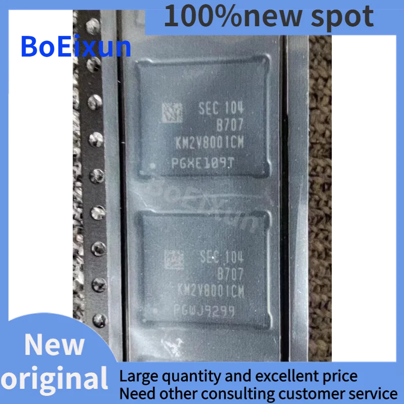 

KM2V8001CM-B707 E MMC Emcp UFS E MMC BGA Memori Flash NAND IC Chip Disolder Bola