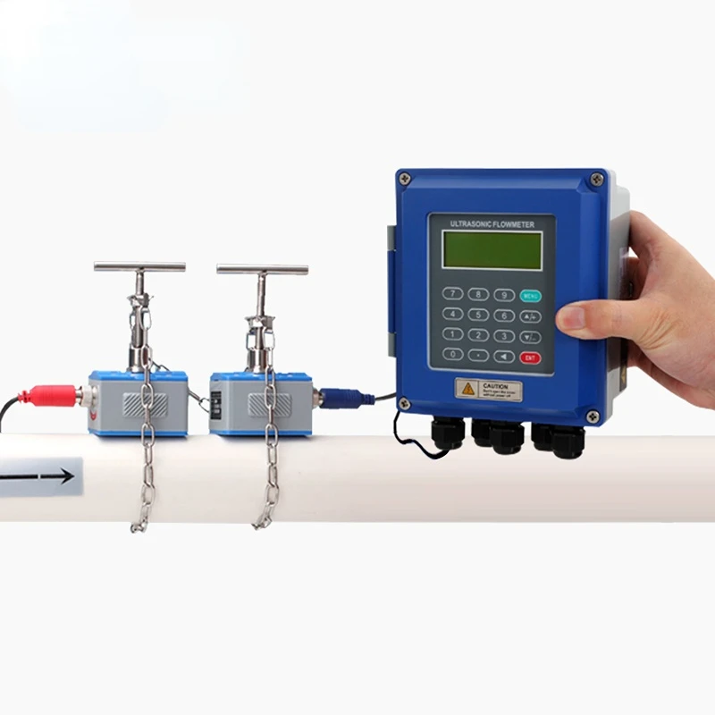 

low cost dn40 wall-mounted ultrasonic flowmeter