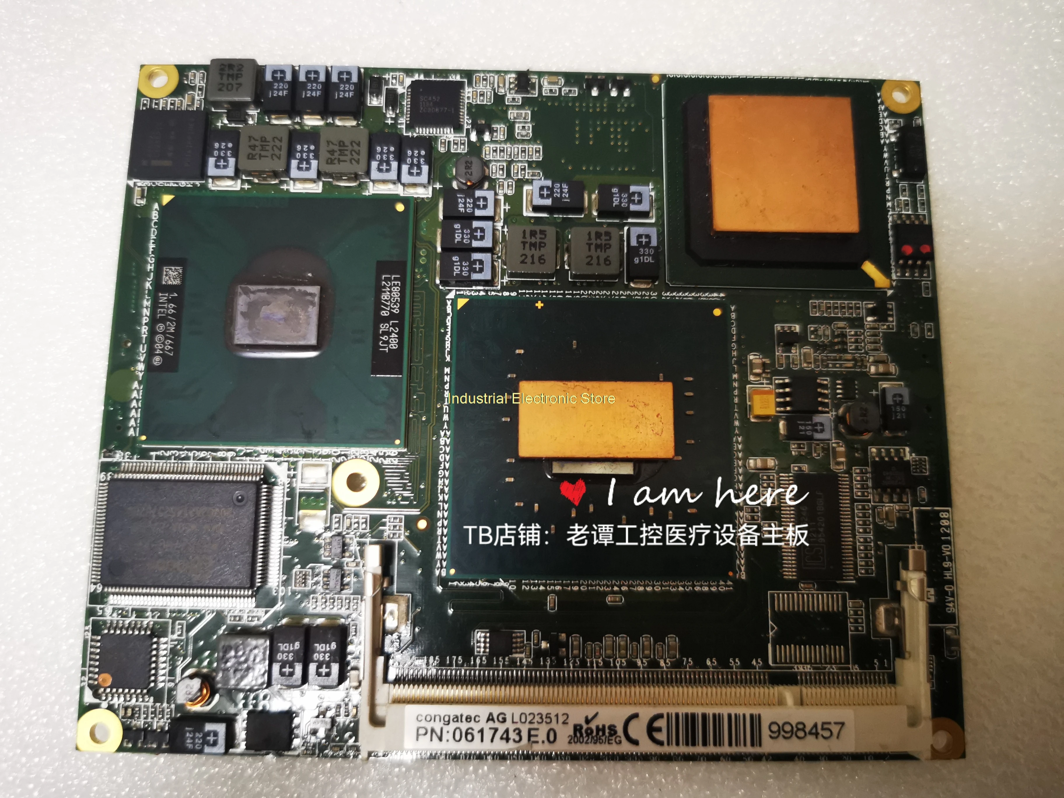 Материнская плата промышленного контроля для Congatec PN:061743 E.0 AG L023512