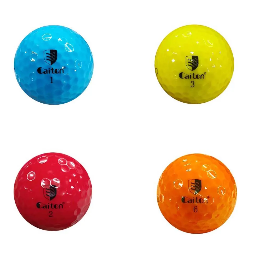 Double Layer Little Genius Ball High Resilience Beginners And Youth Novice Golf Balls Golf Supplies