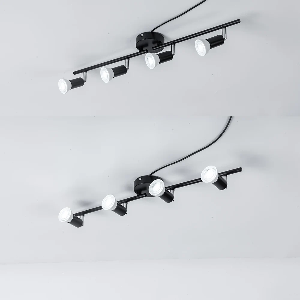 

Вращающийся вверх и вниз светодиодный подвесной светильник с 2x5 Вт 4x5 Вт 3x5 Вт Светодиодная лампа стандартная лампа легко крепится к потолочному креплению