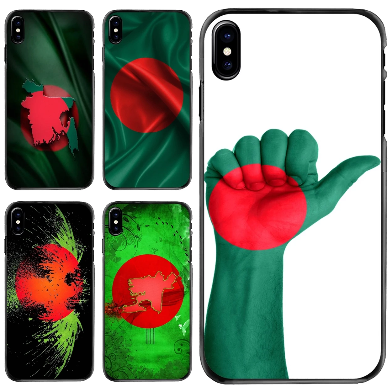 

For Apple iPhone 11 12 13 14 Pro MAX Mini 5 5S SE 6 6S 7 8 Plus 10 X XR XS Hard Phone Cover Case BD Bangladesh Bangladeshi Flag