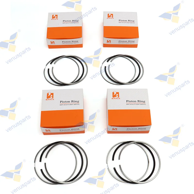 

4 Cylinders 88mm Piston Ring For Mitsubishi S4Q2 Forklifts Engine Parts 88*2.5HK+2+4