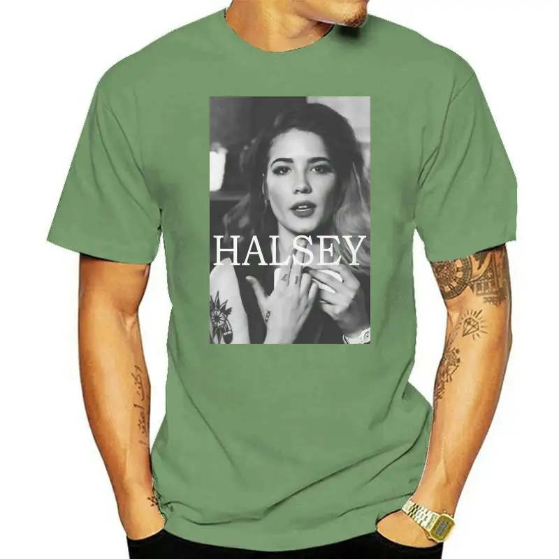 

Новинка постер Halsey Мужская Женская футболка американского размера S M L Xl 2Xl Xxxl Zm1 для молодежи среднего возраста Старая футболка