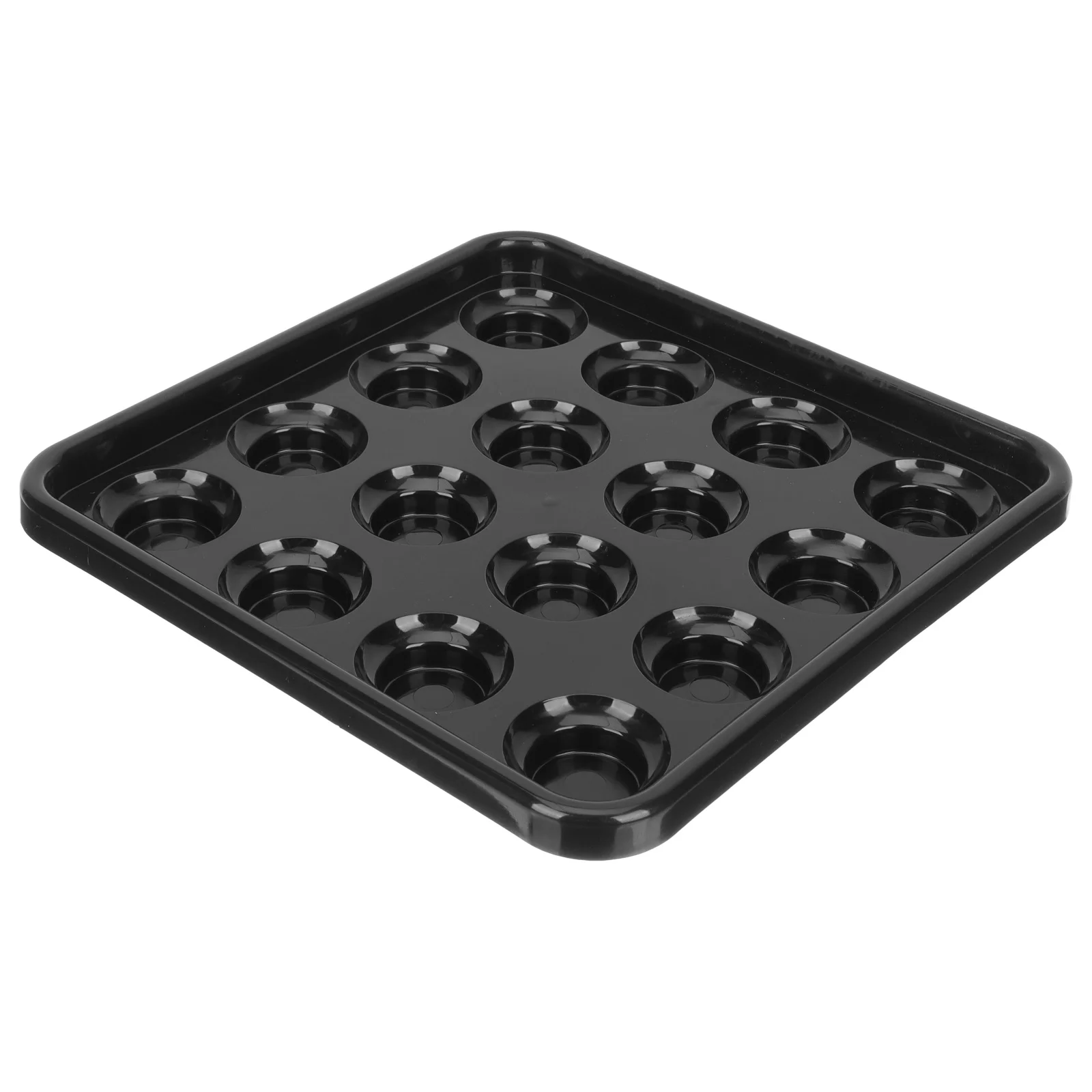 

Plastic Tray Decorative Tray Pool Tray Billiard Balls Storage Box Desktop Accessories Billiards Tray Table Tennis 16 Balls Tray