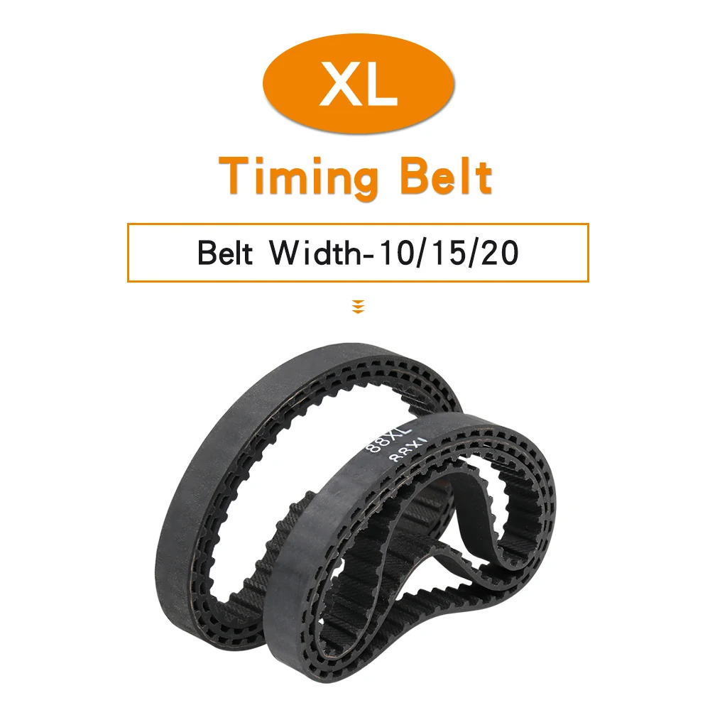 

XL Timing Belt 84XL/86XL/88XL/90XL/92XL/94XL/96XL/98XL/100XL/102XL/104XL Closed Loop Rubber Synchronous Belt Width 10/15/20 mm
