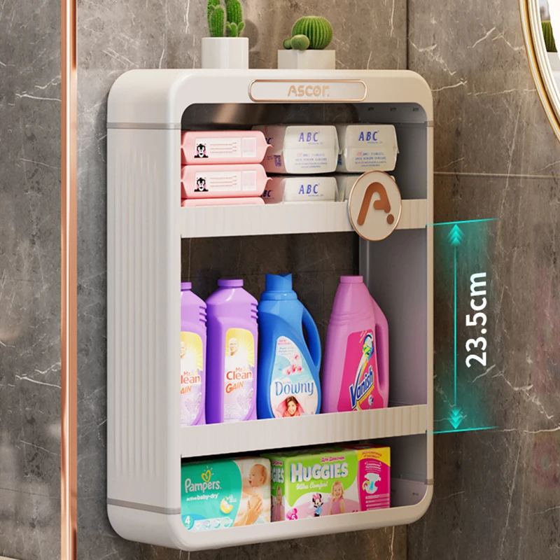 Półki Vanity Szafka łazienkowa Organizator Ściana Perfumy Akcesoria Przegrody nad oszczędzaniem miejsca Gabinete Salon Furniture