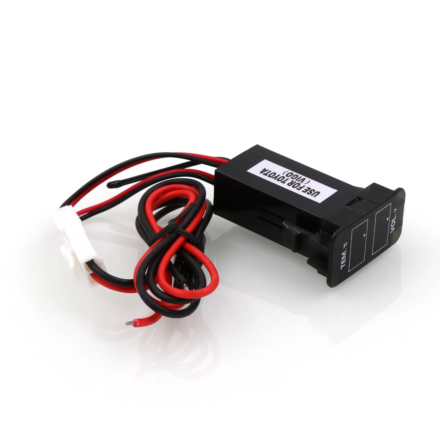 Дисплей внутреннего напряжения автомобиля дисплей внутренней температуры и для