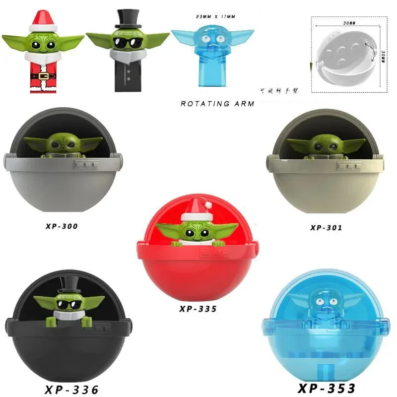 

star warsKM66020 Clone Soldier Mini Robot Figure Building BricksBB8 Small Particle Building Blocks Toys Boy Anime Figure