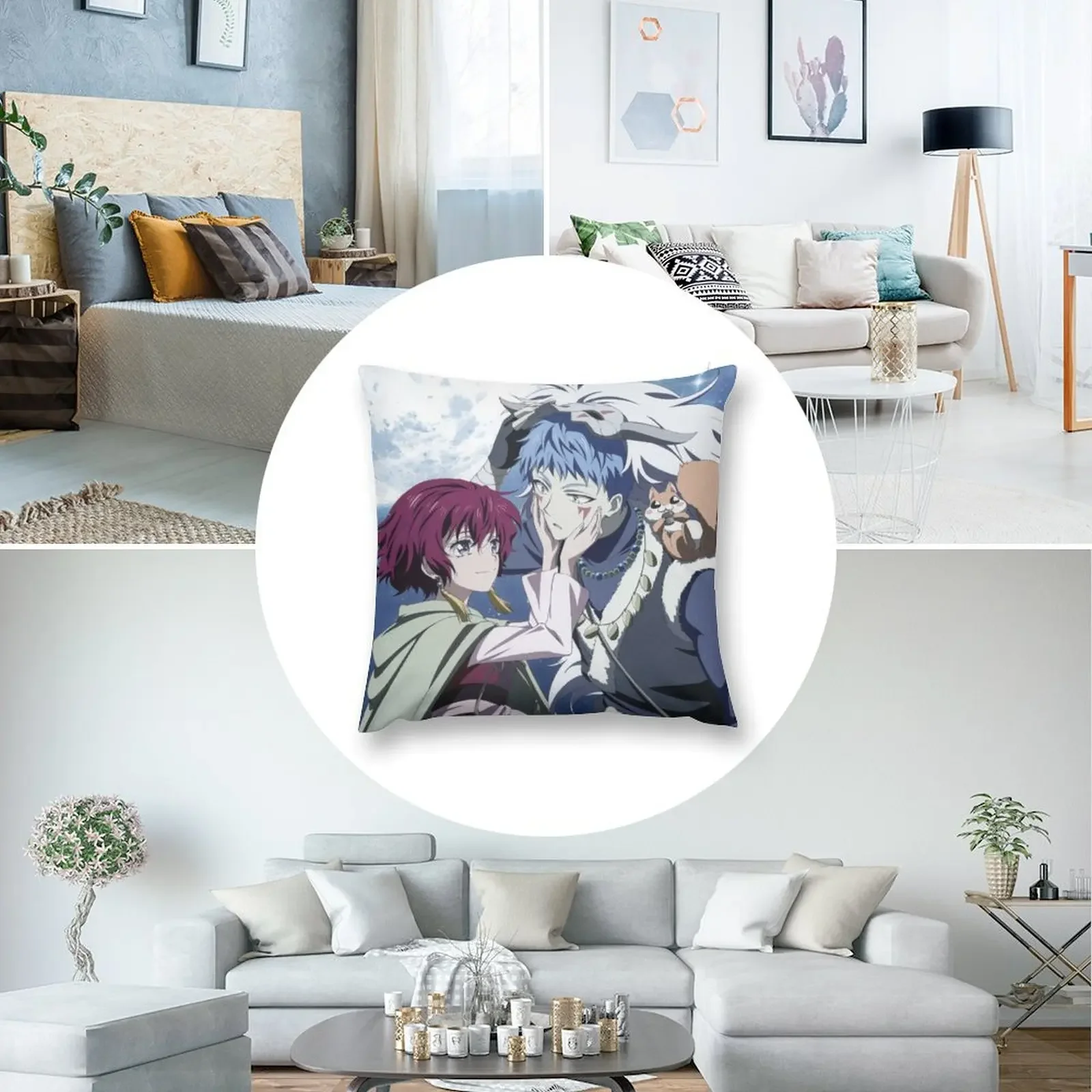Копия декоративной подушки Akatsuki no Yona аниме предметы украшения комнаты подушка