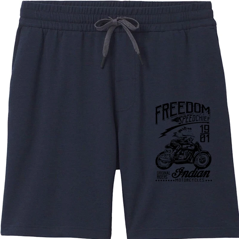 

2019 New Summer Fashion Men Shorts shorts for men Cool Freedom Speed Chief Retro American Motorcycle Bikes New Design Casual Co