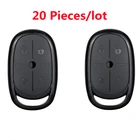 Брелок для ключей с дистанционным управлением, клонирование фиксированного кода обучения для ворот, гаражных дверей, 20 шт.лот