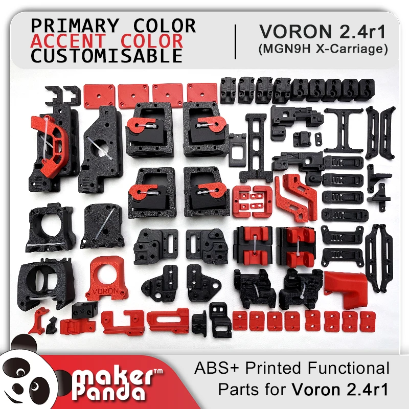 MakerPanda Voron 2 4 r1 функциональный Печатный Комплект деталей eSun ABS + необходимый
