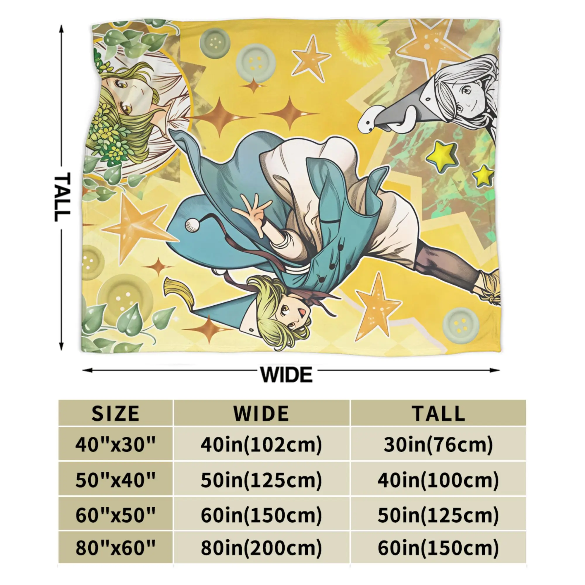 Фланелевые пледы Witch Hat Atelier: Теплый декоративный плед для спальни, забавное покрывало для кровати и дивана (art.: 3920daeb92c7d) - 3920daeb92c7d