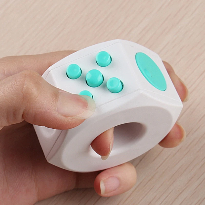 Fidget Cube Ring Venting Toys Multi-play New Unique Funny Gifts Anti Stress EDC Mini Magical Finger Stress Relief Toy for Kids