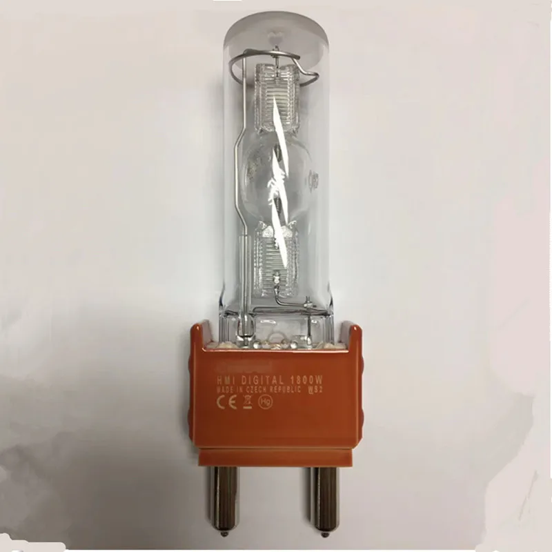 

New Alai-type HMI 1800W/SE UVS single-ended metal halide lamp Film and television shooting dysprosium lamp Bulb hot start G38