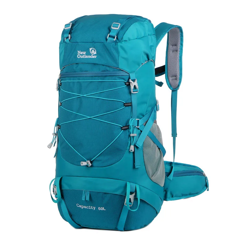 50L Waterproof Climbing Hiking Outdoor Backpack Women&Men Bag Camping Mountaineering Backpack Sport Bike Travel Bags