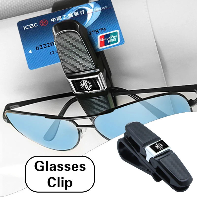 

1Pc Car storage glasses sunglasses holder stand For MG ZS Gundam HS MG5 MG3 MG6 90s 996r 995 Ev Hs Zr Zx TF GT Car Accessories