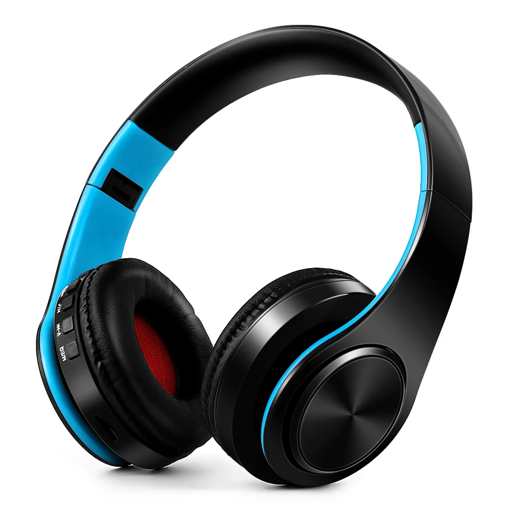 Hi-Fi стереонаушники Bluetooth музыкальные наушники гарнитура с поддержкой FM и SD-карт