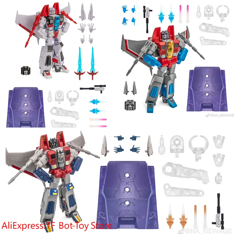 

【IN STOCK】Newage Transformation NA H13 H13B H13C H13EX H13T H13Z Starscream Mini Action Figure Robot Toys