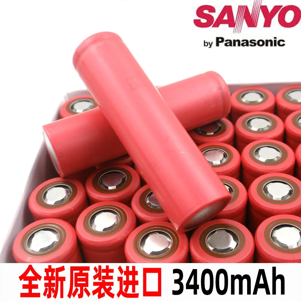 

Оригинальный применимый литиевый аккумулятор Sanyo 3400 мАч, новый литиевый аккумулятор Dahongpao Tea 18650bf