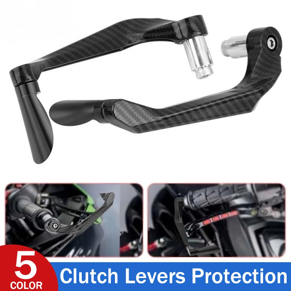 

Универсальные водонепроницаемые рычаги сцепления из углеродного волокна и алюминиевого сплава для мотоцикла, защита рычагов сцепления дл...