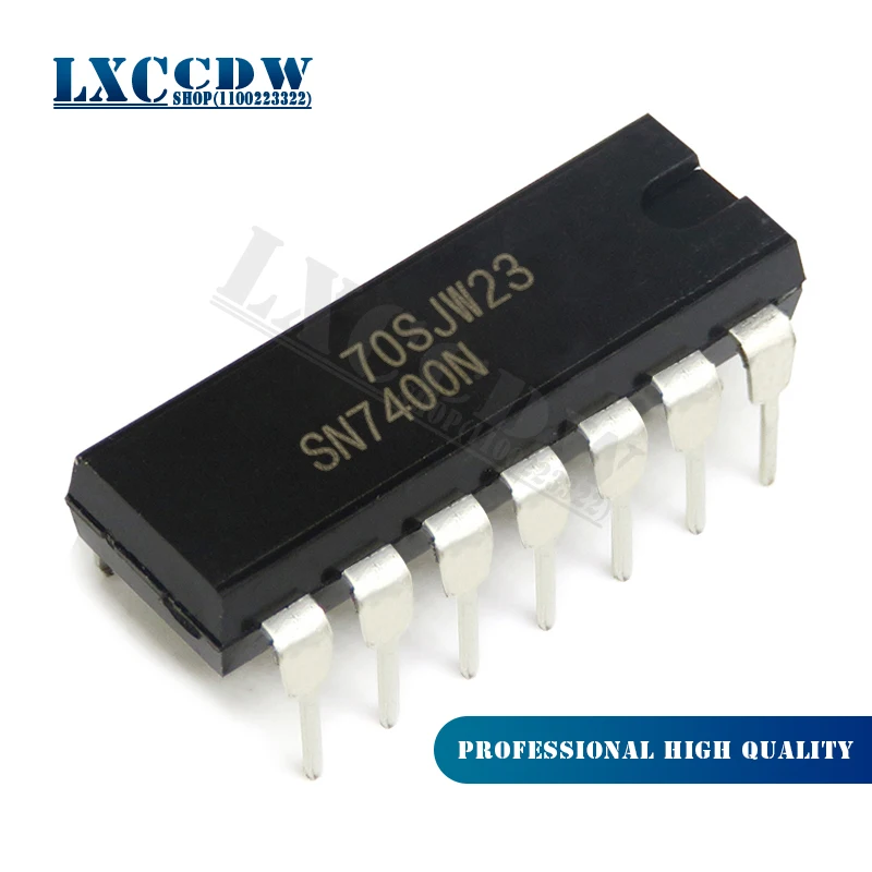 10 шт. SN7400N DIP-14 SN7400 DIP DIP14 SN7408N SN7408 SN7407N SN7407 SN7401N SN7402N SN7404N SN7406N SN7410N