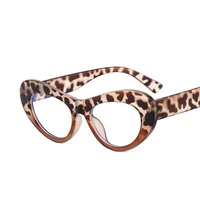 2022 oversize women glasses spectacle frames trendy street shooting frame female grade flat mirror butterfly cat eye eyeglasses