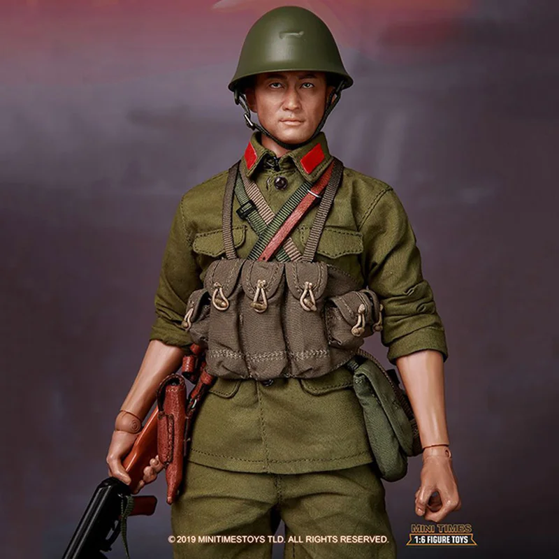 

Minitimes Toys M015 1/6 Colllection Figure Pla Sino-Vietnamese War With Weapon Full Set 12" Men Soldier Action Figure Model