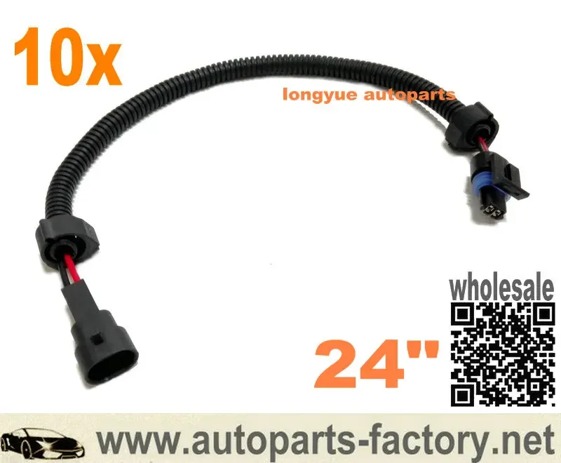 Фото Longyue 10 шт. LS1 LS2 LS3 LS6 2-проводной стиль датчика температуры охлаждающей жидкости расширение TPI TBI LT1 LS1 24 дюйма №1