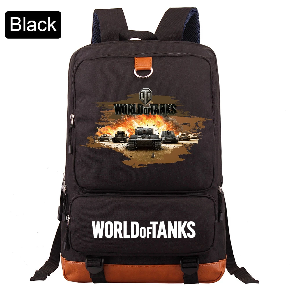 

Game World Of Tanks Backpack For Boys Girls Travel Shoulder Backpack Men Women Large Capacity Daily Bookbag Mochila