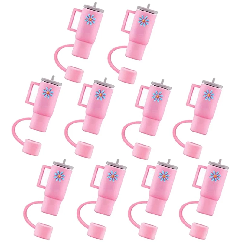 

Straw Lid Suitable For Stanley Cup, Silicone Straw Plug, Compatible With Stanley 30 And 40 Ounce Flat Bottom Cups