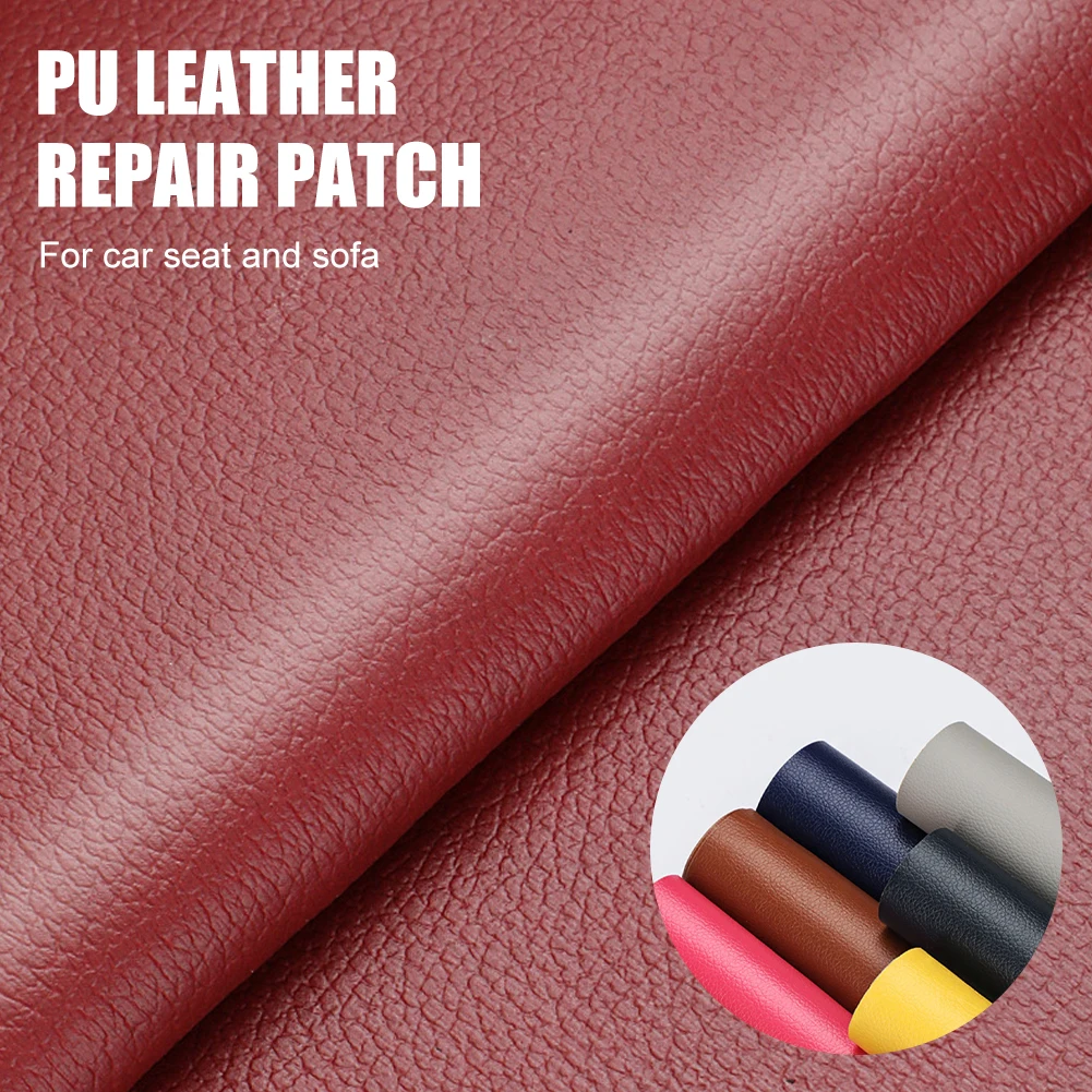 20x30cm/50x137cm Self Adhesive Stick Faux PU Leather Fabric Hole Repair Patch Sticker For Sofa Car Bag Bed DIY Craft Handmade