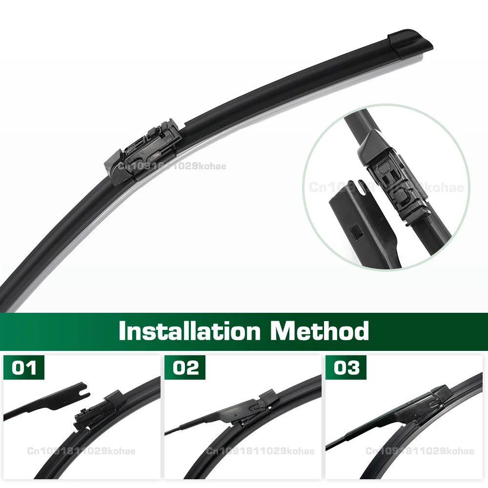 Набор щеток переднего стеклоочистителя GREATROAD с левым рулем и правым для Mazda 6 Mazda6