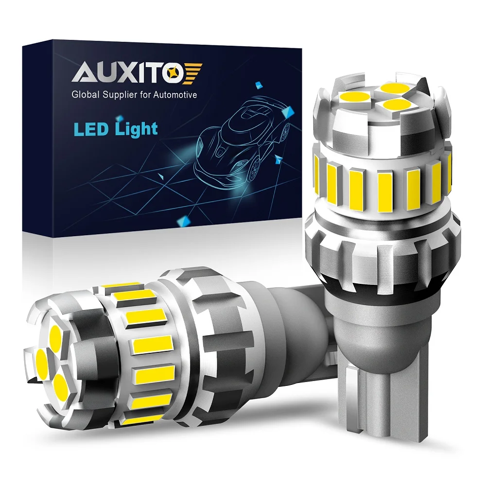 

AUXITO 2 Шт. T15 W16W Светодиодные Задние Фонари 6500K Белые Canbus Без Ошибок Универсальные Задние Фонари Для Авто 12В