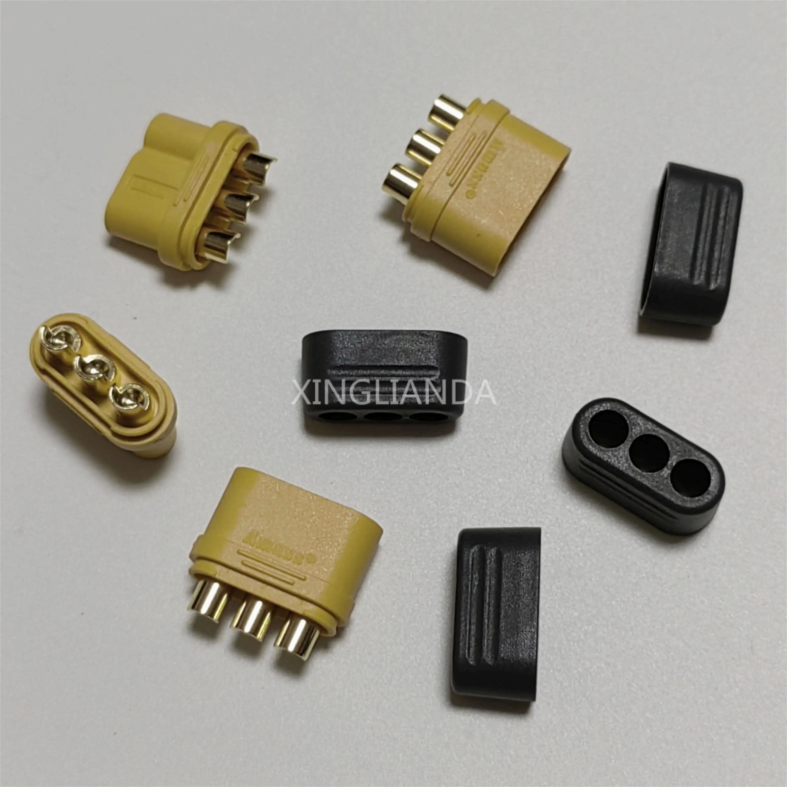 10 компл./лот штекер Amass MR60 3 5 мм 3-жильный разъем Т-образный интерфейсный с защитной