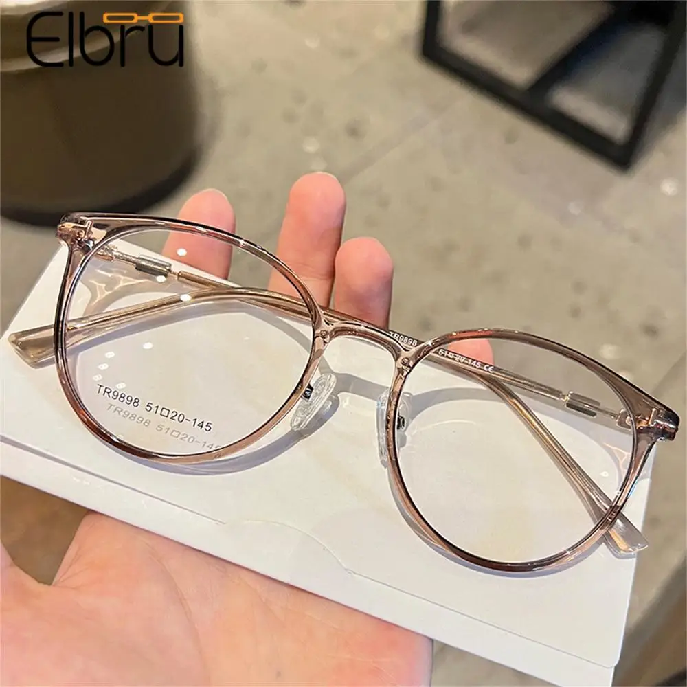 

Elbru Anti Blue Light Myopia Glasses Women Men Computer Myopic Optical Eye Glasses Unisex Ultralight Nearsighted Eyewear 0-1..-4