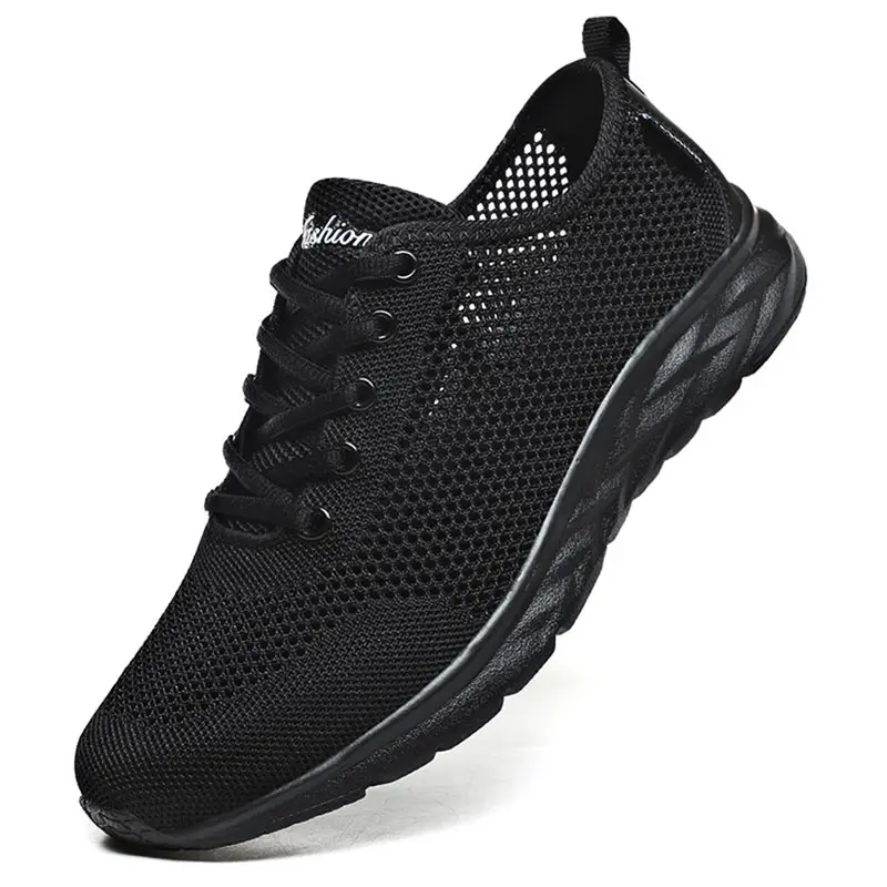 

Мужские легкие кроссовки, лоферы, на шнуровке, дышащие, повседневная прогулочная обувь, большие размеры 38-47, лето 2021