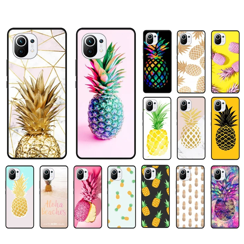 

Summer Pineapple Fruit Phone Case for Xiaomi 12 Mi 10T 11T 11 Pro 10 10T 11 lite 10pro 11Ultra Poco X3 Pro Poco F3 M3