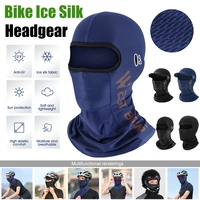 bike helmet face mask motorcycle balaclava full cover face mask with brim summer cool cycling fishing hiking sun protection caps