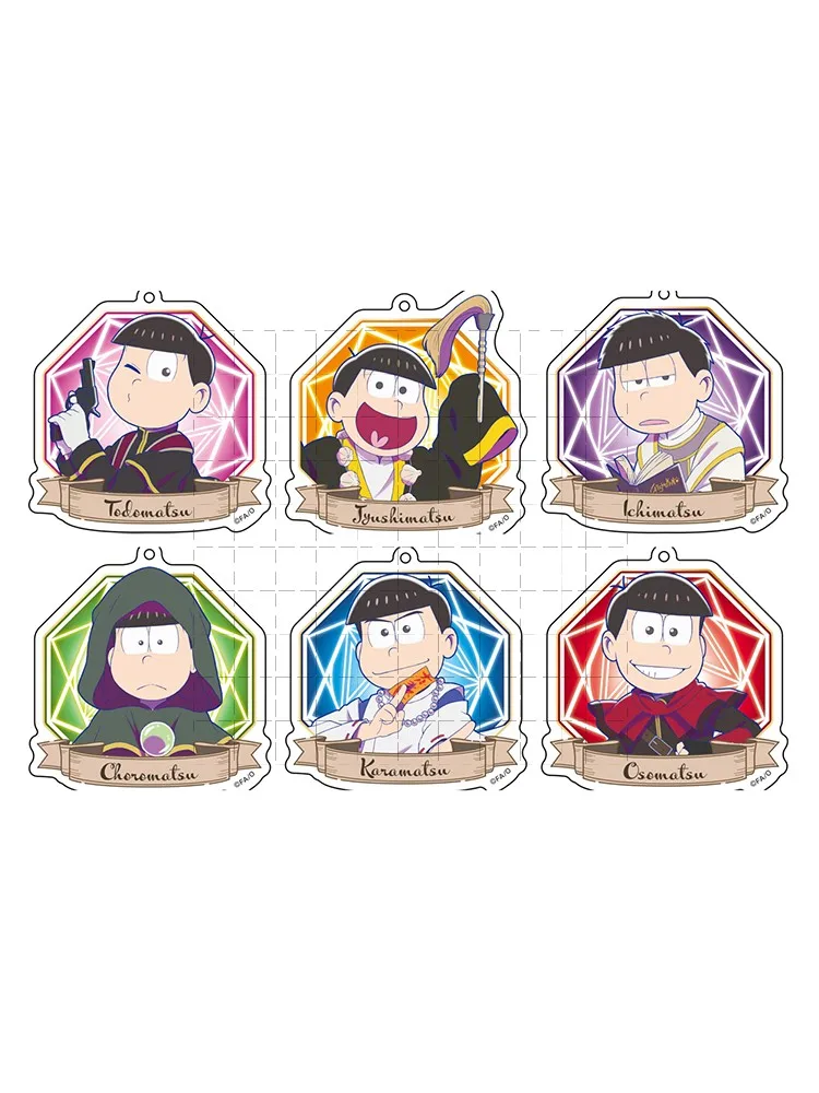 Брелок для ключей Osomatsu San Karamatsu Ichimatsu llaveros