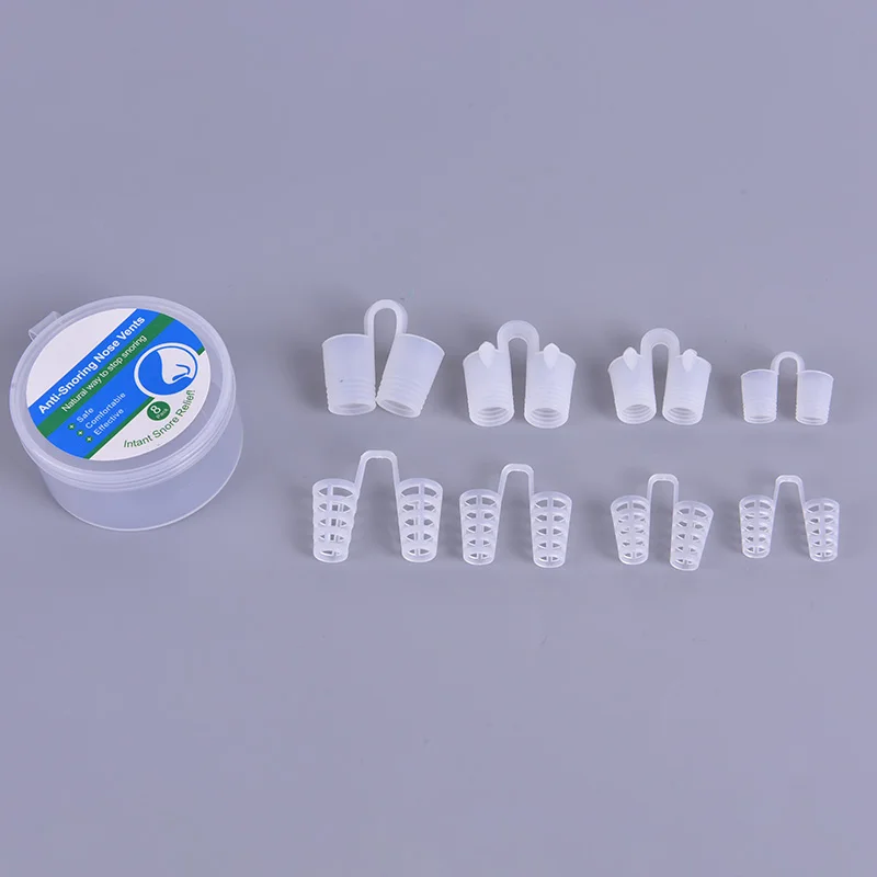 

5pcs/8pcs Sleep Snore Stopper Anti Snoring Devices Snore Stopper Nose Vents Nasal Dilators For Better Sleep Aid No Strips Cones