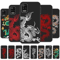 black dragon phone case for lg k52 k62 k51 k50s k40s k30 2019 k22 case silicone funda on lg v60 stylo 6 7 4g back cover housing