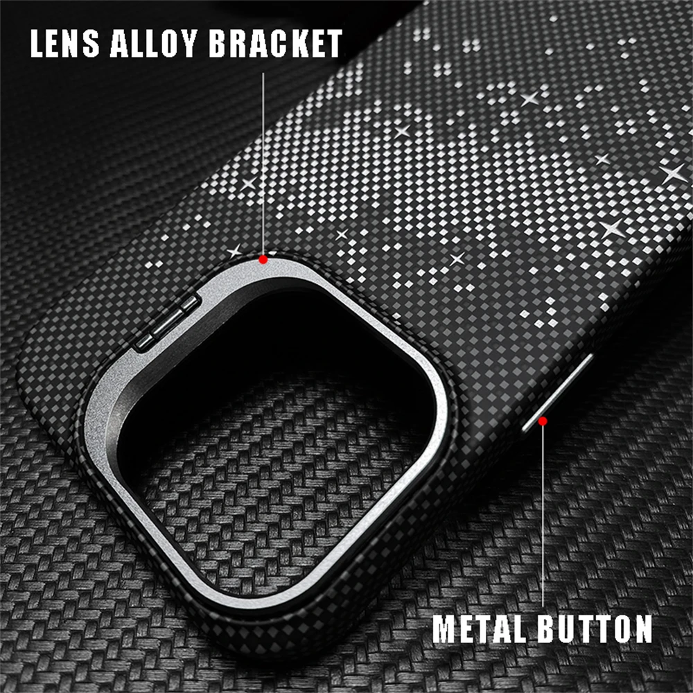 Металлический чехол для iPhone 16 Plus 15 14 13 Pro Max Magsafe Mganetic