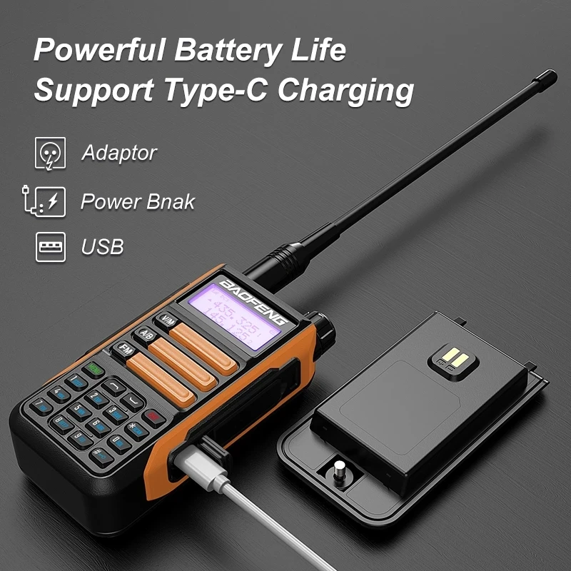 2 шт. Baofeng UV16 Max V2 10 Вт передатчик CB радио Автомобильное оборудование для связи