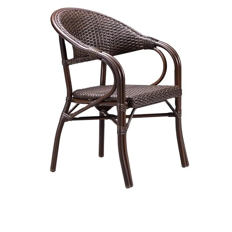 

outdoor household rattan chairs single dining table chairs rattan chairs outdoor balcony chairs leisure tables and chairs