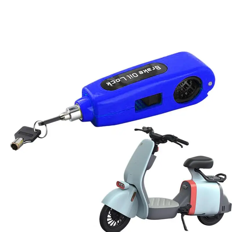 

Motorcycle Locks Anti Theft Anti Theft Scooter Locks Locking Device For Handlebar Throttle Security Accessory For Scooters ATVs