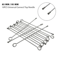universal 10pcs connect top needle cartridge bar 85mm for tattoo grip adjustable non slip alloy aluminum handle rotary machine