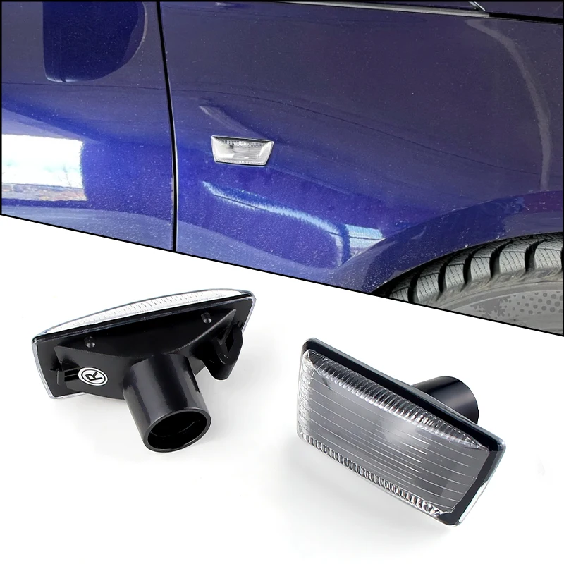 Фото 2 шт. для Cadillac BLS CTS Chevrolet Cruze Aveo T300 Zafira Buick Opel, боковой габаритный фонарь, крышка объектива, без лампы №5