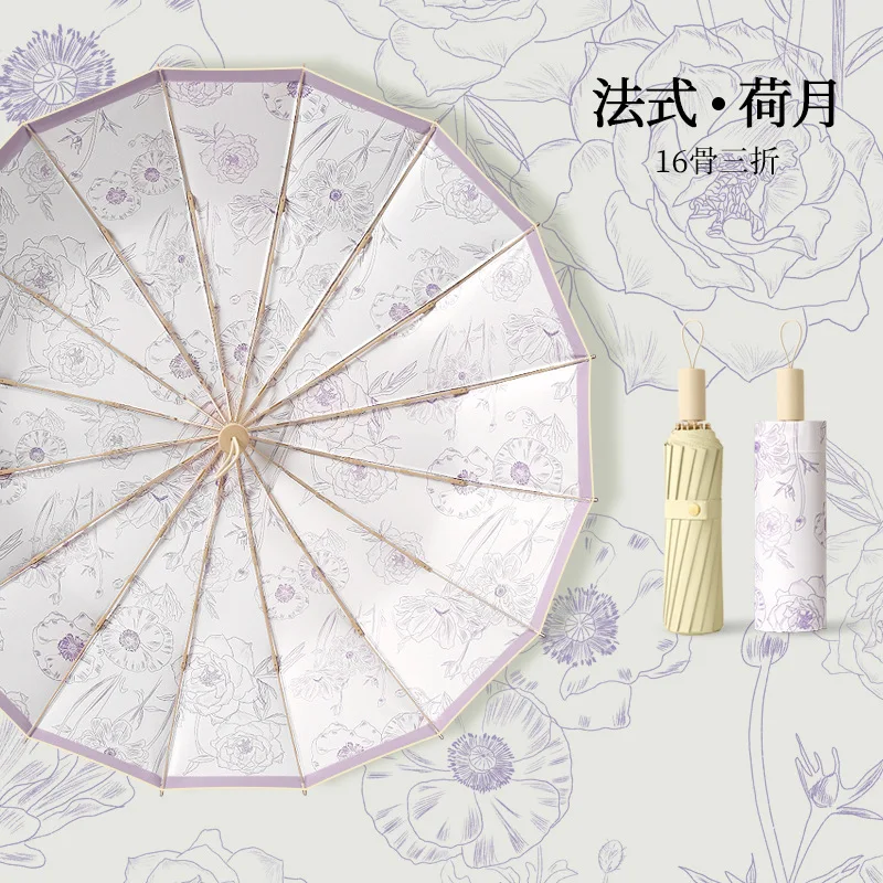 

Складной зонт-солнцезащитник 16 рам